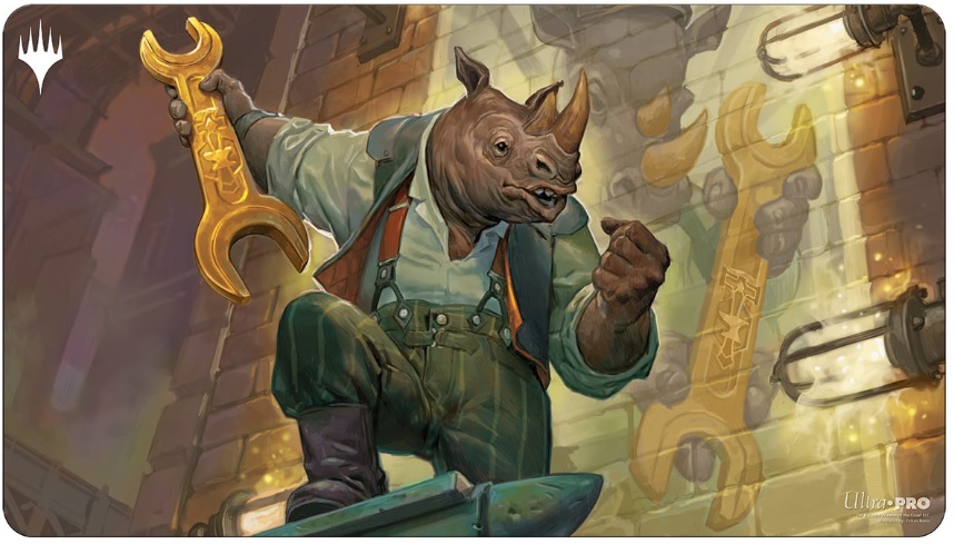 Playmat - Workshop Warchief - MTG